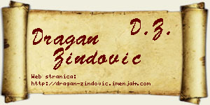 Dragan Zindović vizit kartica